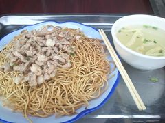 虾仁肉丝两面黄-裕兴记·三虾面(西北街总店)