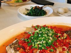 泡椒蒸深海红东星斑-皇朝会.经典传统粤菜(外滩店)