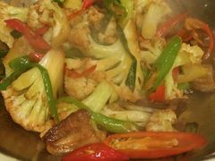 干锅有机花菜-阿英煲(凉城路店)