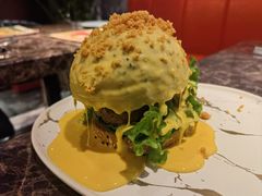 瀑布芝士牛肉汉堡-Lets burger非常汉堡·环球风味(蓝色港湾店)