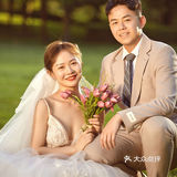 闺蜜看了都羡慕的森系婚纱照丨拍成电影感🎞
