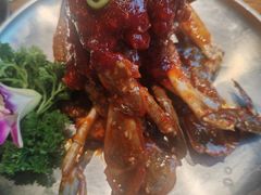 -明洞阿姨·韩式酱蟹烤肉·创意料理(三元桥店)
