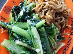 清炒油麦菜-清华大学-观畴园餐厅