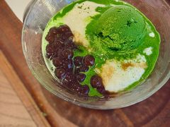 抹茶雪糕黑糖麻薯-RUXU入续糖水铺与包(卓悦中心店)