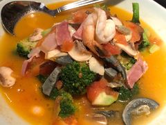 上汤西兰花-绿茶餐厅(布吉万象汇店)