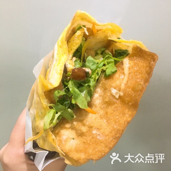 鸡柳蔬菜煎饼