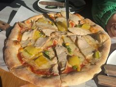 烧烤熏鸡肉披萨-城门披萨