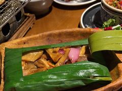 包烤丛林蘑菇-雀舞云南菜(天津天河城购物中心店)