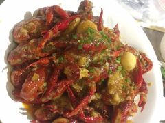 蒜蓉大虾-美膳居川菜馆油焖大虾烧烤(卓刀泉店)
