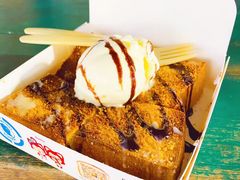 香草冰淇淋厚吐司-阿信厚吐司(曾厝垵店)