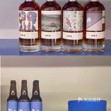 蓝白文艺咖啡店的恬静