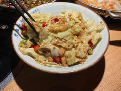 红薯叶炒包菜-吃饭皇帝大(解放西路店)
