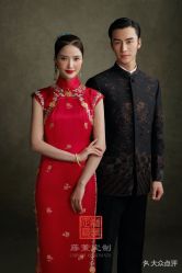 点击看大图 -藤薰定制中式嫁衣礼服旗袍店