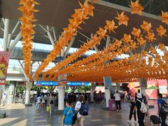 周五早九点十分的检票口-北京欢乐谷