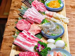 -明洞阿姨·韩式酱蟹烤肉·创意料理(三元桥店)