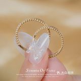 成都对戒💍看到这款对戒，我想找个对象了