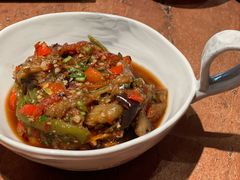 滇味凉拌茄子-浩海火燒雲傣家菜(芮欧百货店)