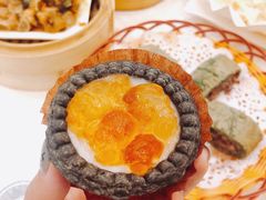 竹炭桃胶蛋挞-顺德人家食府(黄金广场店)