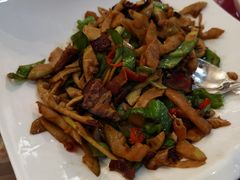 腊肉炒笋片-北京友谊宾馆·聚祥园