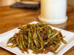 芸豆炒肉丝-一号铺子·大炉茶