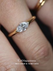 -JKHappiness培育钻石钻戒婚戒定制(天河国贸店)
