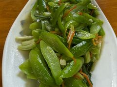 小角瓜炒蛋-龙姐私房菜(和顺古镇店)