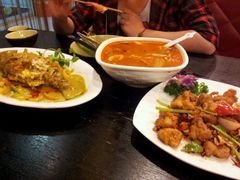 咖喱鲈鱼，冬荫菇汤，掌中宝脆骨-巴迪亚泰国餐厅