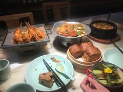 火焰虾-绿茶餐厅(西单老佛爷店)