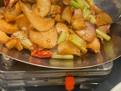 干锅杏鲍鱼菇-艳阳天(万达广场红标店)