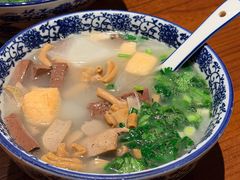 鸭肠粉丝汤-小潘记鸭血粉丝汤