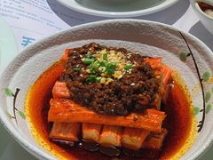 红油口水蟹柳-付掌柜在成都·热炒砂锅集(金禾店)