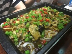 双椒紫苏碳烤牛蛙-张果佬年糕卷(科巷店)