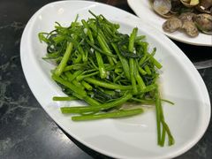 清炒空心菜-小海豚•老字号海鲜餐厅(天涯店)