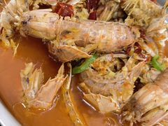 避风塘攋尿虾-贞姨美食·老字号海鲜大排档