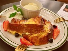 无花果法式吐司配冰激凌-玲婧胡同·生日蛋糕·餐厅(嘉里城店)