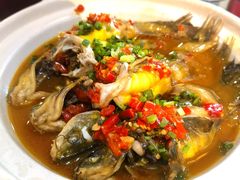 砂锅黄骨鱼-野渡坡·极致湘菜·庭院餐厅(汉阳店)
