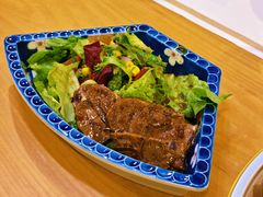 牛肉蔬菜沙拉-天正河鲀·河豚亭(大连店)