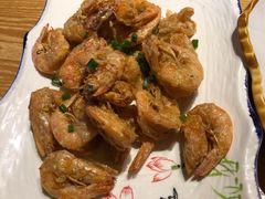 金沙炒虾-渔·海鲜餐厅（东澳可域度假村内）南沙湾沙滩店