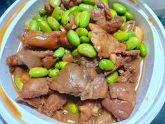 毛豆炒鸡-大鸭梨烤鸭(左家庄店)