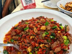 碎红椒炒肉-笨罗卜浏阳菜馆(太平街店)