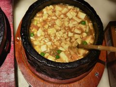 鸡汤虾仁豆腐-绿茶餐厅(松江万达店)