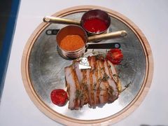 碳烤猪颈肉-小大董·烤鸭(观景餐厅·南京西路店)