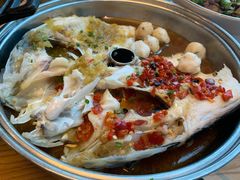 鸳鸯鱼头王经典版(配送自制鱼面)-望湘园·湖南菜(宏伊店)