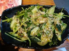 凉拌黄瓜-丹东特色烤肉(学府路一部店)