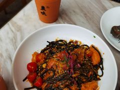 蟹膏海鲜墨鱼面-农畉LONFOOD(福田星河COCOPark店)