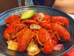 椒盐龙虾-洪福龙虾