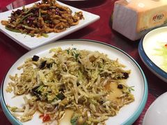 白菜心拌蜇皮-大眼锅贴水饺(河东店)