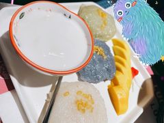 三色香芒糯米飯-新越盏·东南亚料理(捷登都会店)