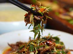 野佐料爆牦牛肉-段公子·精品云南菜