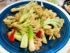 小炒有机花菜-珍味汤馆·潮汕家乡菜(保利文化广场店)